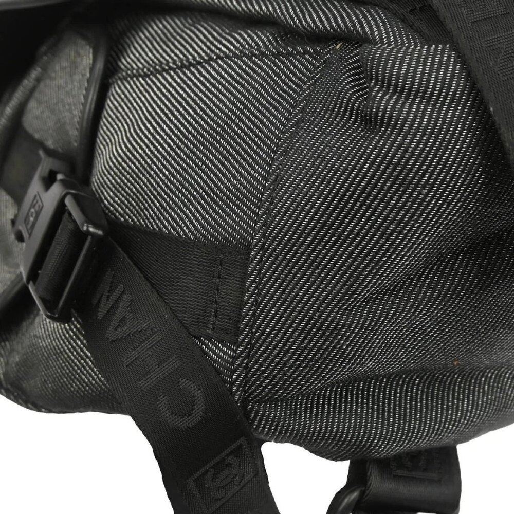 Chanel Black Silver Canvas Sport Line Backpack 126568 - Picture 6 of 10